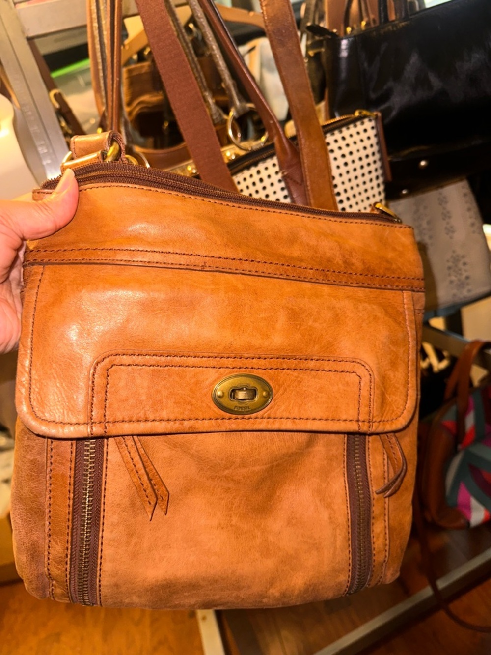 CLOSING SALE FOSSIL Crossbody Messenger